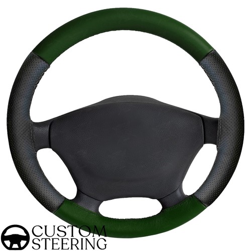 Housse volant cuir design vert - housse,