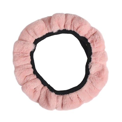 Housse volant peluche - en,